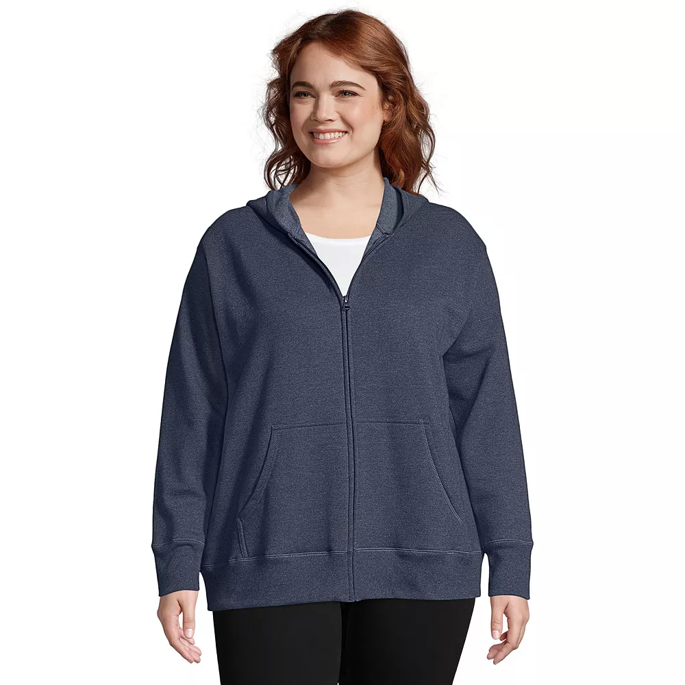 Plus Size Just My Size Zip-Up Fleece Jacket - Image 4