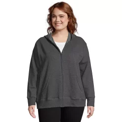 Plus Size Just My Size Zip-Up Fleece Jacket