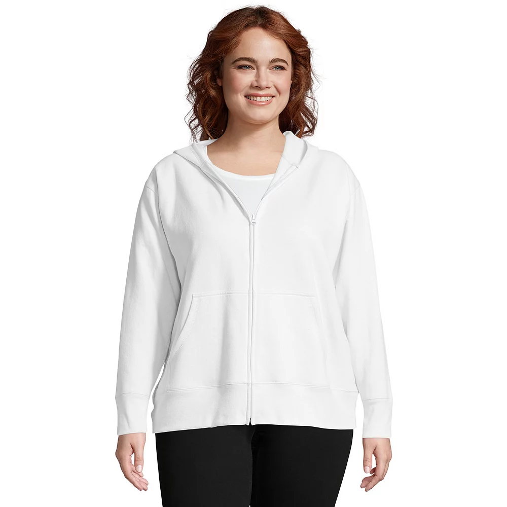 Plus Size Just My Size Zip-Up Fleece Jacket - Image 5