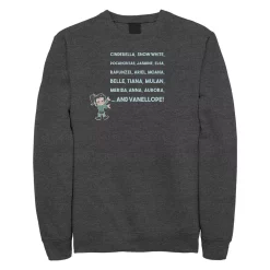 Juniors' Disney Wreck It Ralph 2 Princess Name Fleece