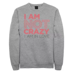 Juniors' Crazy Ex-Girlfriend Not Crazy Sweatshirt