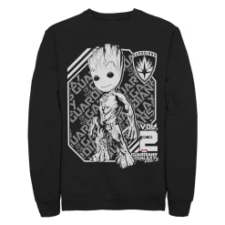 Juniors' Marvel Groot Kid Poster Sweatshirt
