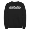 Juniors' Star Trek The Next Generation Logo Sweatshirt
