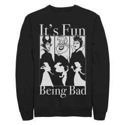 Juniors' Disney's Princesses "Bad Fun" Crew Fleece