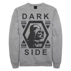 Juniors Star Wars Dark Side Vader Crew Fleece