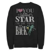 Juniors Peter Pan Love You To The Star Crew Fleece