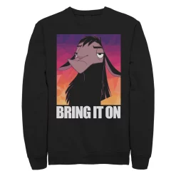 Juniors Disney The Emperor's New Grove Kuzco Bring It On Crew Fleece