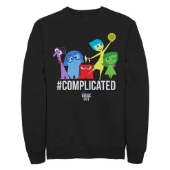 Juniors Disney / Pixar Inside Out Hashtag Complicated Crew Fleece