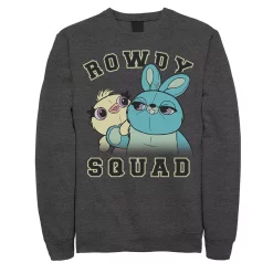 Juniors' Disney Pixar Toy Story 4 Ducky and Bunny Rowdy Squad Fleece