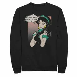 Juniors' Disney's Aladdin Jasmine "Long Hair Don't Care" Sweatshirt