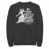 Juniors' Disney's Aladdin "My Other Ride is a Magic Carpet" Graphic Sweatshirt