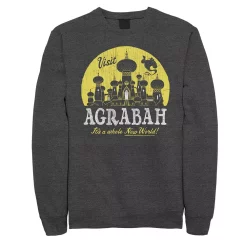Juniors' Disney's Aladdin Visit Agrabah Fleece Sweatshirt