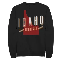 Juniors' "Idaho Original" Fleece Graphic Top