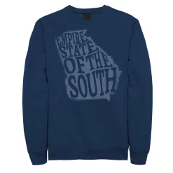Juniors' Georgia "Empire State Of The South" Fleece Graphic Top