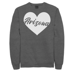 Juniors' Arizona Heart Graphic Sweatshirt