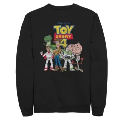 Juniors' Disney Pixar Toy Story 4 Buzz, Woody, and Friends Fleece
