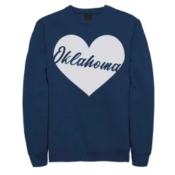Juniors' Oklahoma Heart Graphic Sweatshirt