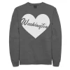 Juniors' Washington Heart Graphic Sweatshirt
