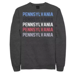 Juniors' Pennsylvania State Fleece Graphic Sweatshirt