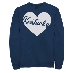 Juniors' Fifth Sun Kentucky Heart Fleece Top