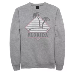 Juniors Fifth Sun Florida Palm Tree Logo Fleece Top