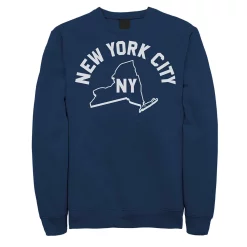 Juniors' Fifth Sun New York City Fleece Top