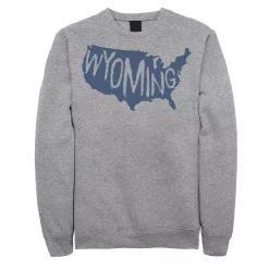 Juniors' Fifth Sun Wyoming USA Fleece Top
