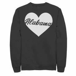 Juniors' Alabama Heart Fleece Sweater