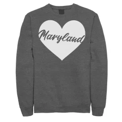 Juniors' Maryland Heart Fleece