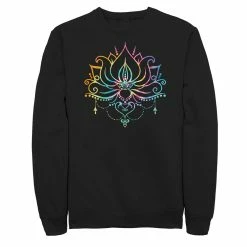 Juniors' Fifth Sun Rainbow Henna Lotus Bloom Fleece