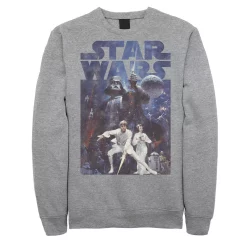 Juniors' Star Wars Poster Collage Logo Fleece