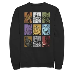 Juniors' Disney Star Wars Colorful Character Sweatshirt