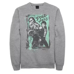 Juniors' Star Wars Han Solo & Chewbacca Retro Fleece