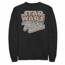 Juniors' Star Wars Millennium Falcon Checkered Portrait Fleece