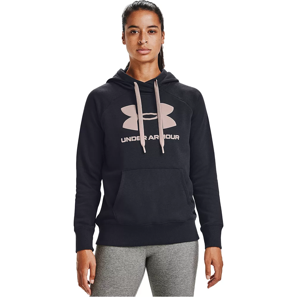 Women's Under Armour Rival Fleece Logo Hoodie - Image 4