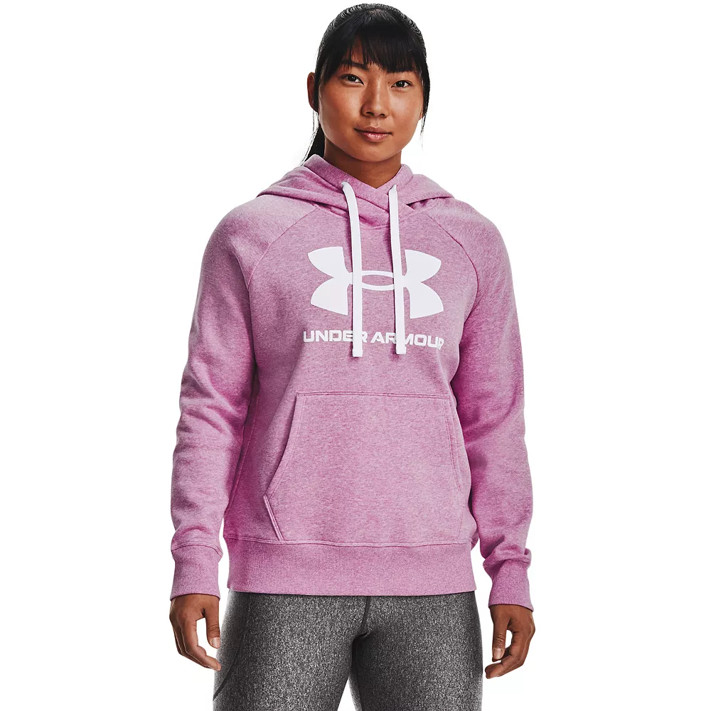Women's Under Armour Rival Fleece Logo Hoodie - Image 6