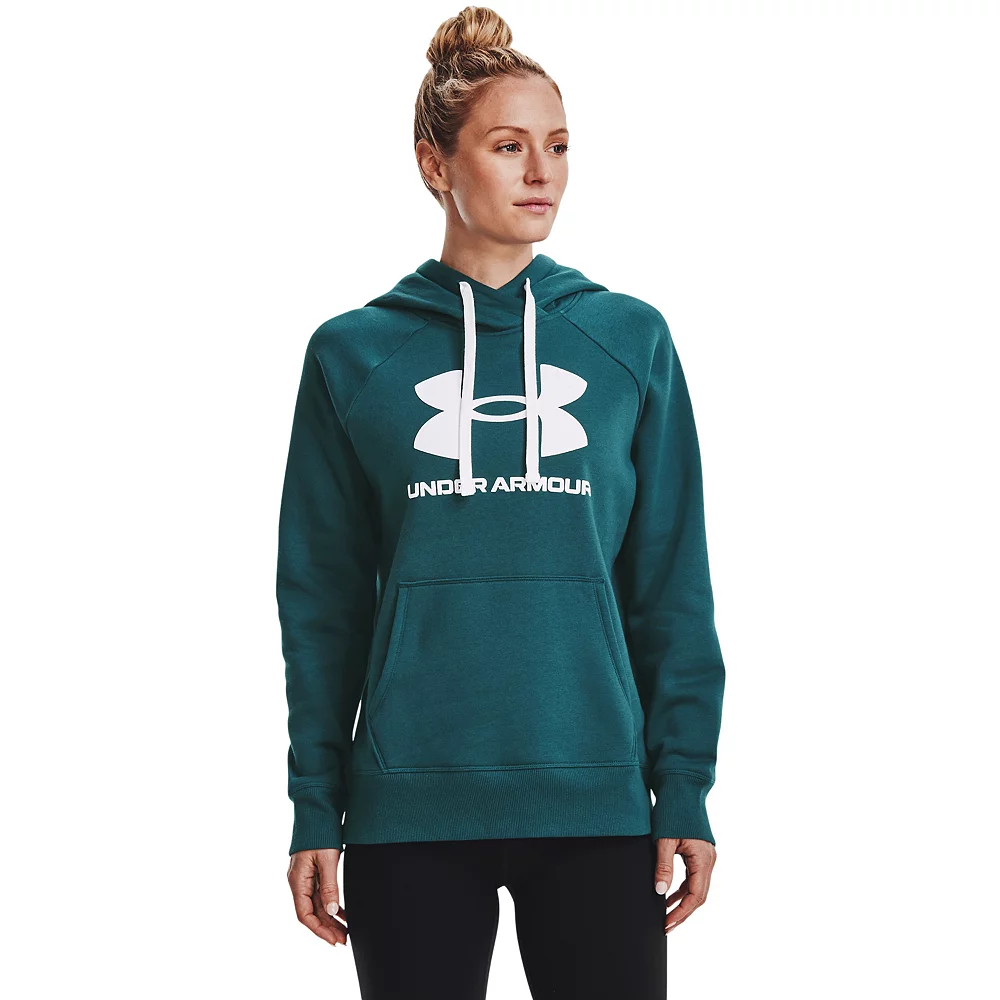 Women's Under Armour Rival Fleece Logo Hoodie - Image 7