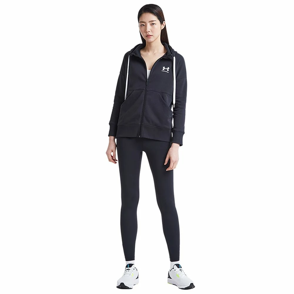 Women's Under Armour Rival Fleece Full-Zip Hoodie 4 Women's Under Armour Rival Fleece Full-Zip Hoodie - Image 4