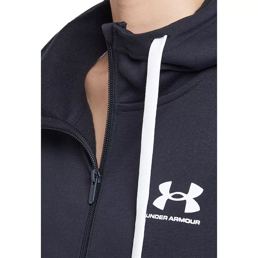 Women's Under Armour Rival Fleece Full-Zip Hoodie 6 Women's Under Armour Rival Fleece Full-Zip Hoodie - Image 6