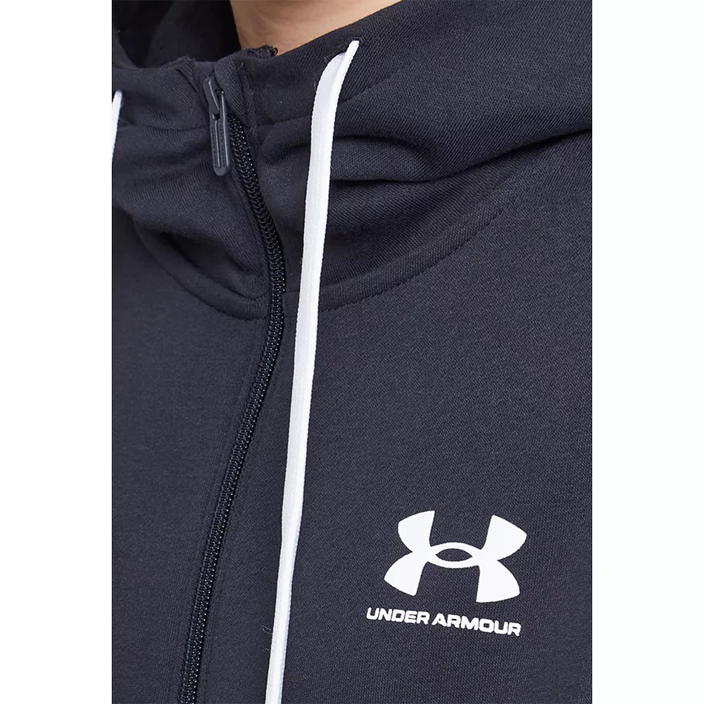 Women's Under Armour Rival Fleece Full-Zip Hoodie 7 Women's Under Armour Rival Fleece Full-Zip Hoodie - Image 7