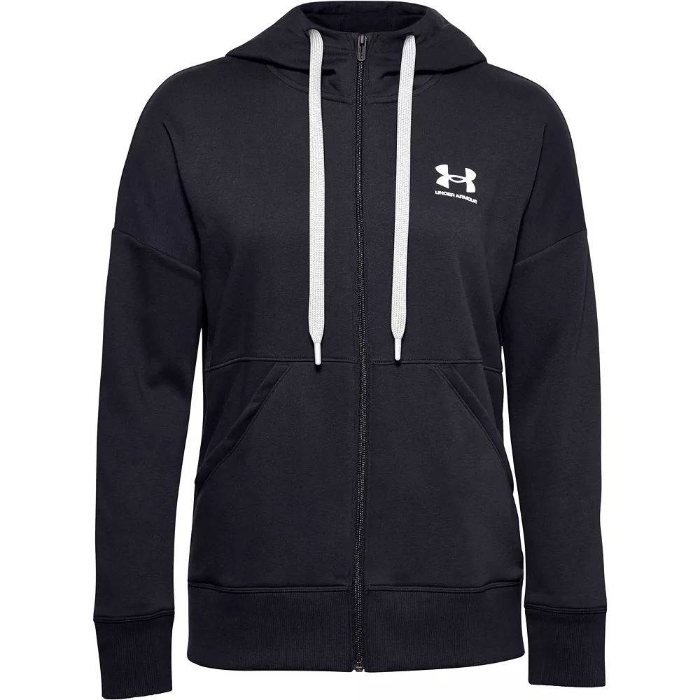 Women's Under Armour Rival Fleece Full-Zip Hoodie 8 Women's Under Armour Rival Fleece Full-Zip Hoodie - Image 8