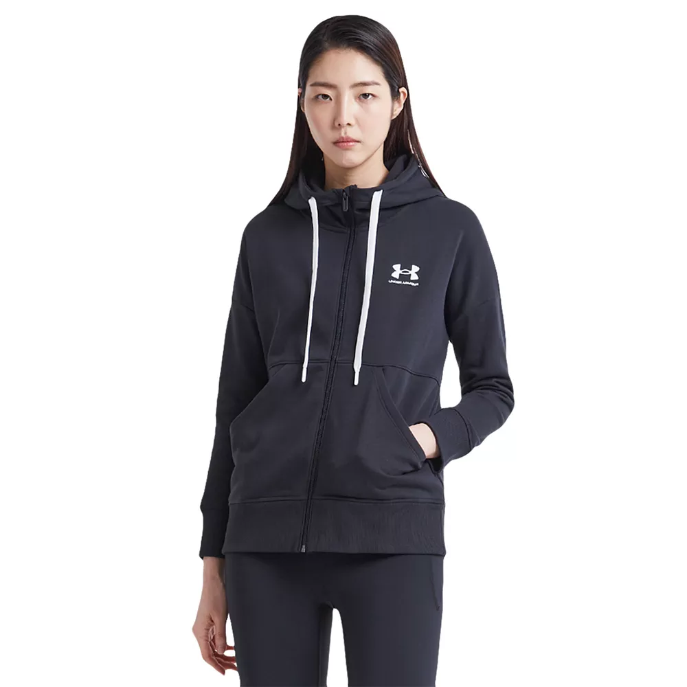 Women's Under Armour Rival Fleece Full-Zip Hoodie 1 Women's Under Armour Rival Fleece Full-Zip Hoodie
