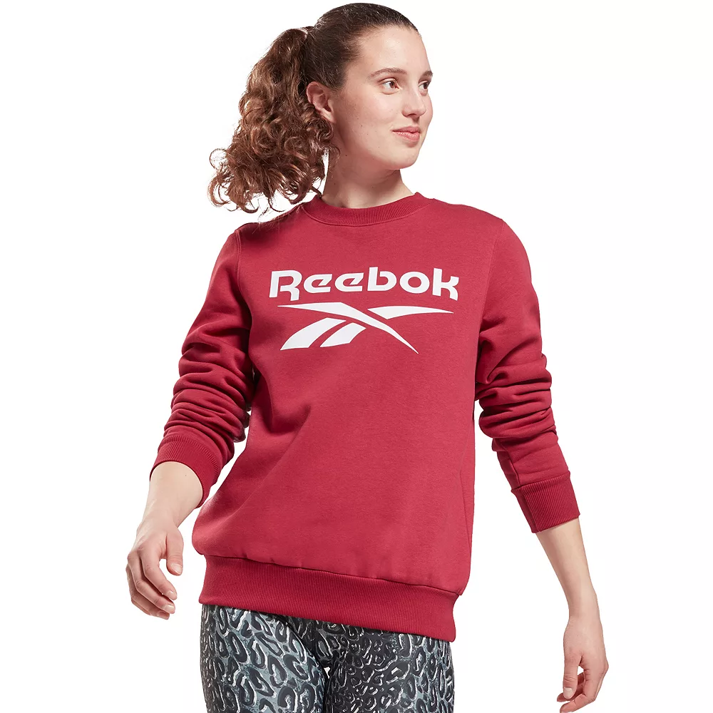 Women's Reebok Identity Big Logo Fleece Sweatshirt - Image 3
