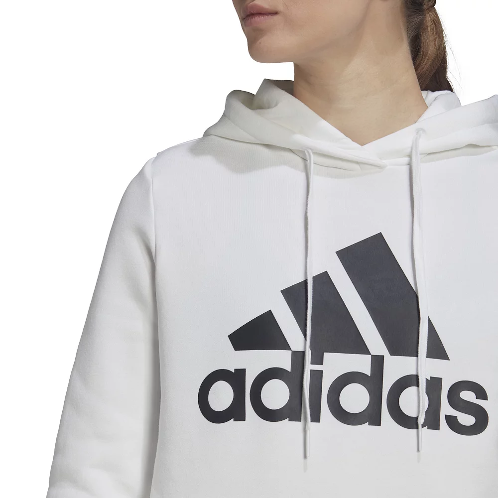 Women's adidas Essentials Logo Fleece Hoodie 9 Women's adidas Essentials Logo Fleece Hoodie - Image 9