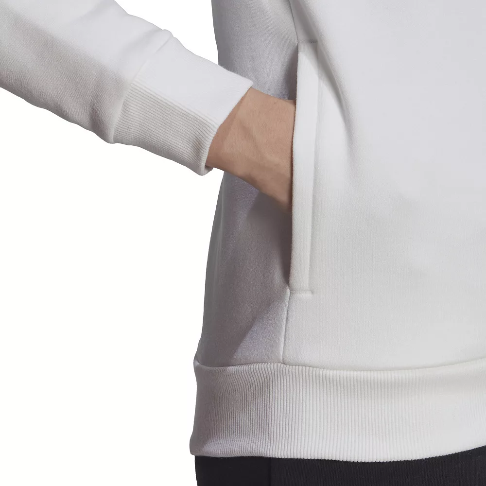 Women's adidas Essentials Logo Fleece Hoodie 10 Women's adidas Essentials Logo Fleece Hoodie - Image 10