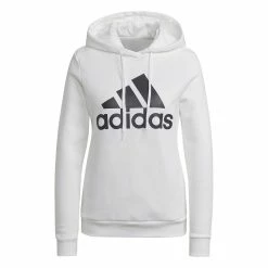 Women's adidas Essentials Logo Fleece Hoodie 21 Women's adidas Essentials Logo Fleece Hoodie -Vans Shop 4975137 ALT4