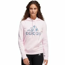 Women's adidas Essentials Logo Fleece Hoodie 15 Women's adidas Essentials Logo Fleece Hoodie -Vans Shop 4975137 Black