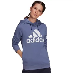 Women's adidas Essentials Logo Fleece Hoodie 13 Women's adidas Essentials Logo Fleece Hoodie -Vans Shop 4975137 Orbit Violet White