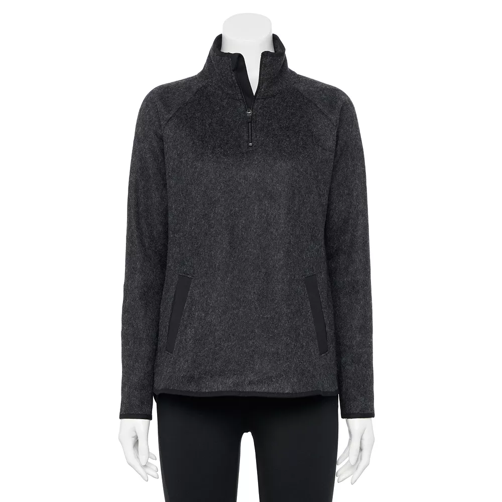Women's Tek Gear® Microfleece Quarter-Zip Pullover - Image 2