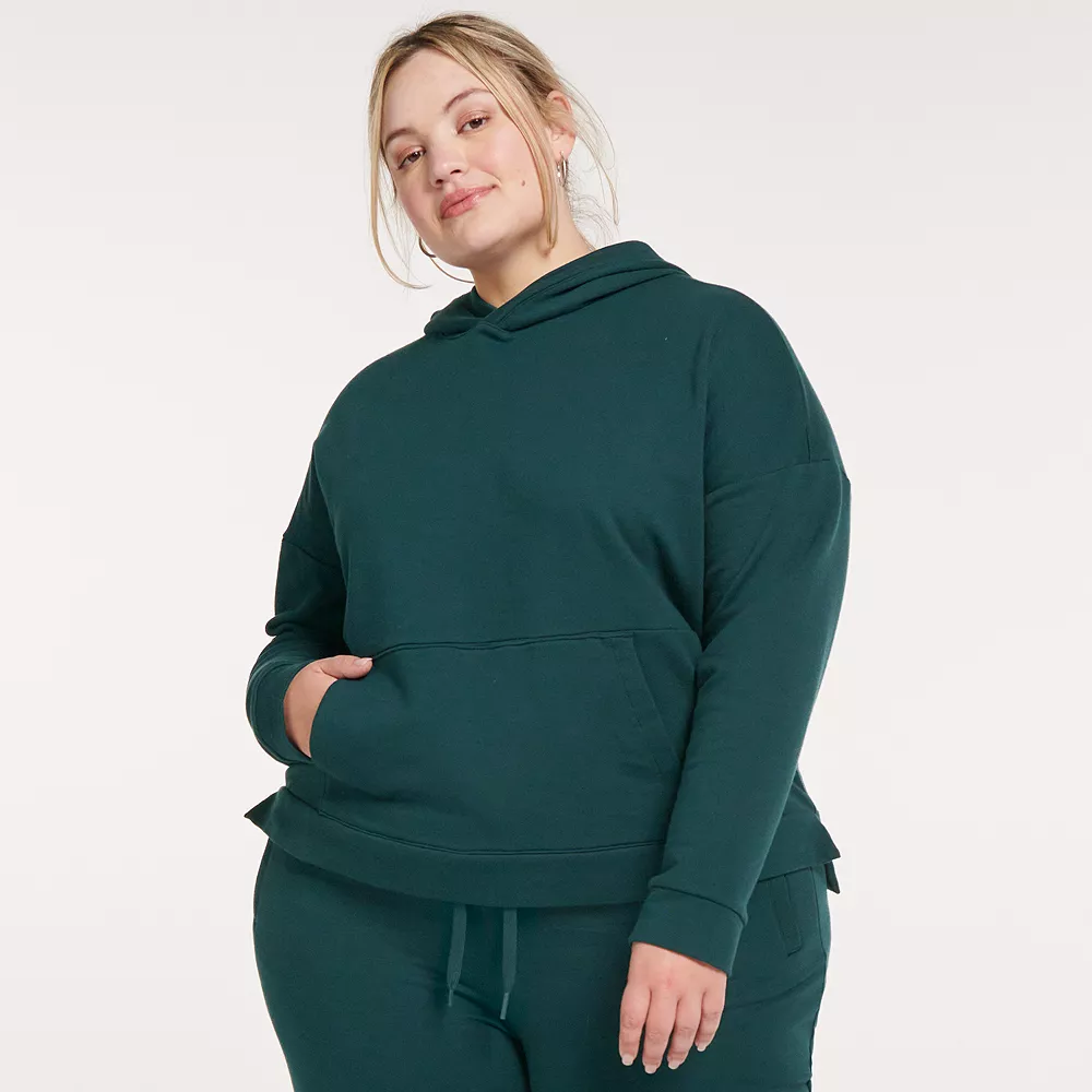 Plus Size FLX Embrace Popover Hoodie - Image 2